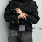 کت بارونی یقه انگلیسی