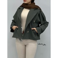 کت بارونی یقه انگلیسی کت بارونی یقه انگلیسی