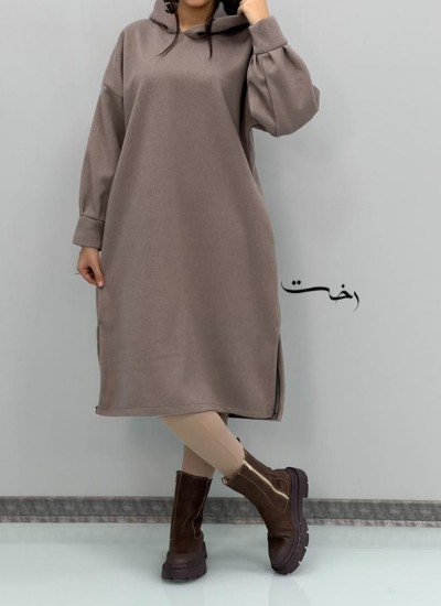 هودی بلند کلاهدار