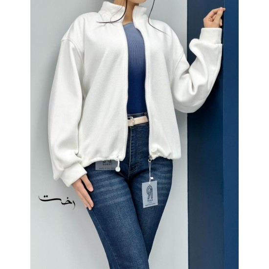 سوییشرت جلو زیپ پلار