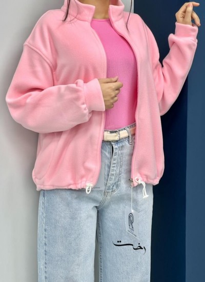 سوییشرت جلو زیپ پلار