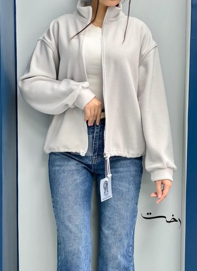 سوییشرت جلو زیپ پلار 2