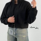 کراپ سوییشرت فلیس