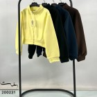 کراپ سوییشرت فلیس