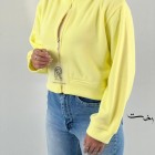 کراپ سوییشرت فلیس