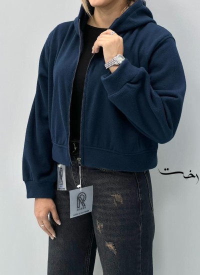 کراپ سوییشرت کلاهدار کراپ سوییشرت کلاهدار