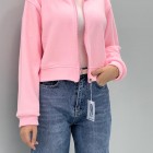 کراپ سوییشرت کلاهدار