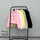 کراپ سوییشرت کلاهدار