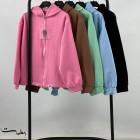 سوییشرت کلاهدار رنگی سوییشرت کلاهدار رنگی