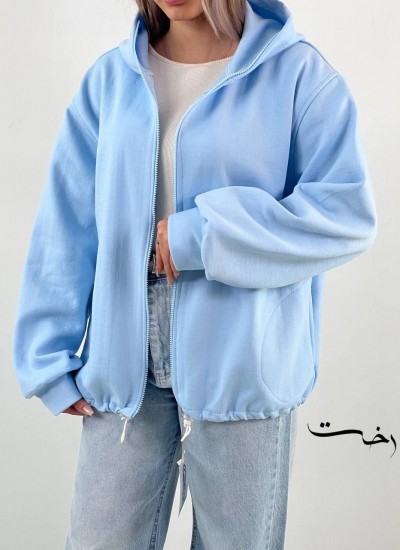 سوییشرت کلاهدار رنگی