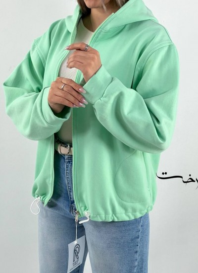 سوییشرت کلاهدار رنگی