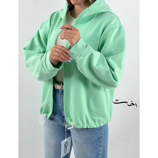 سوییشرت کلاهدار رنگی سوییشرت کلاهدار رنگی