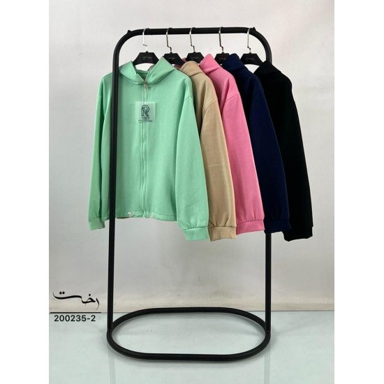 سوییشرت کلاهدار رنگی سوییشرت کلاهدار رنگی