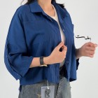 شومیز رنگی آستین چهار دکمه شومیز رنگی آستین چهار دکمه