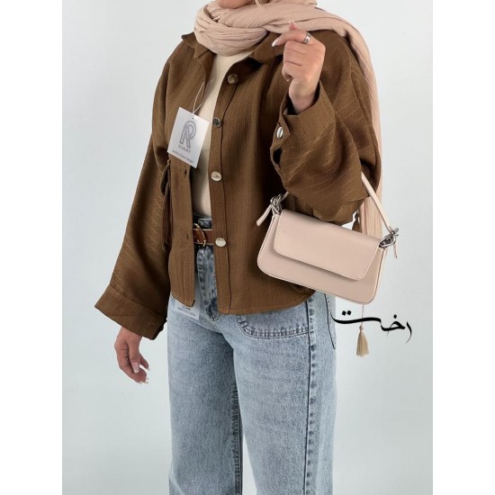 شومیز پانچ تک جیب فلونزا شومیز پانچ تک جیب فلونزا