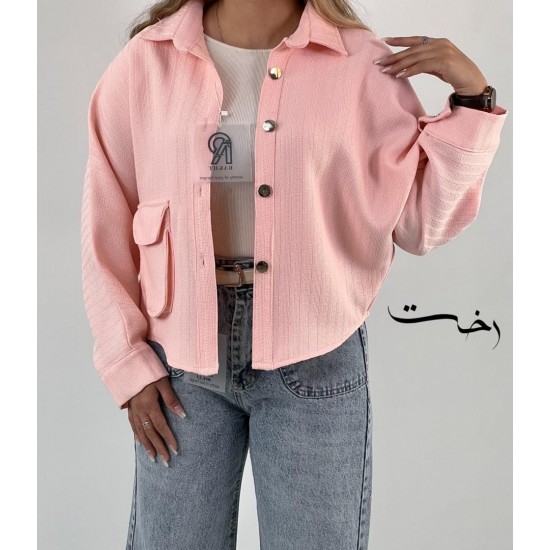 شومیز پانچ تک جیب فلونزا شومیز پانچ تک جیب فلونزا