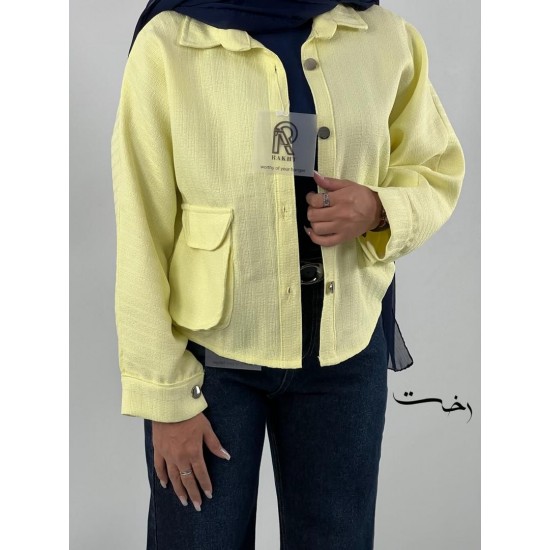 شومیز پانچ تک جیب فلونزا شومیز پانچ تک جیب فلونزا