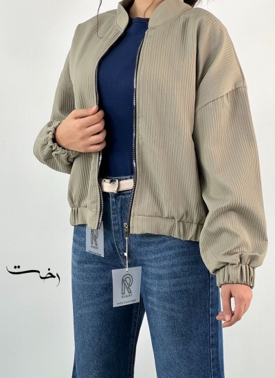 جکت بامبر میله ای 