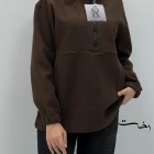 بلوز فوتر نیم زیپ