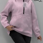 بلوز فوتر نیم زیپ