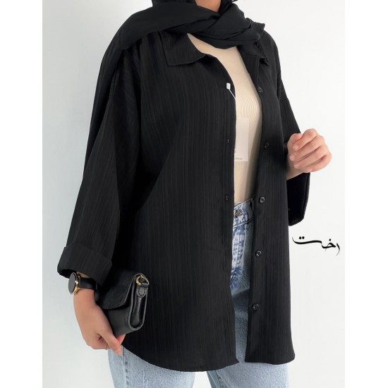 شومیز کریشه نخی آستین پاکتی شومیز کریشه نخی آستین پاکتی