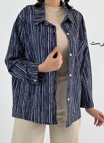 شومیز پری راه راه