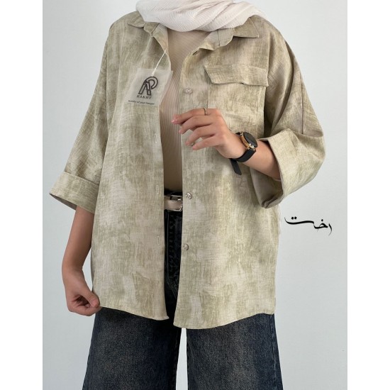 شومیز پارچه گازوییلی