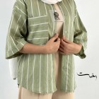 شومیز راه راه پری