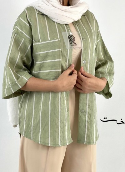 شومیز راه راه پری