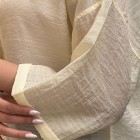 شومیز میله ای آستین سه ربع شومیز میله ای آستین سه ربع