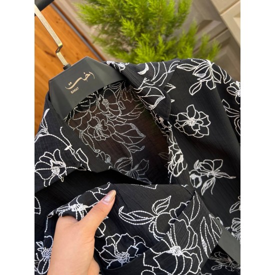شومیز شیشه ای طرحدار
