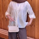 شومیز شیشه ای طرحدار
