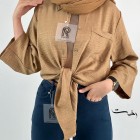شومیز سوفیا جلو گره ای شومیز سوفیا جلو گره ای