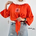 شومیز سوفیا جلو گره ای شومیز سوفیا جلو گره ای