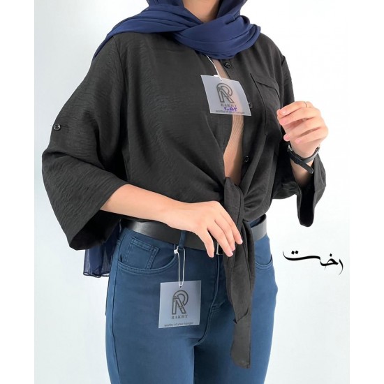 شومیز سوفیا جلو گره ای شومیز سوفیا جلو گره ای