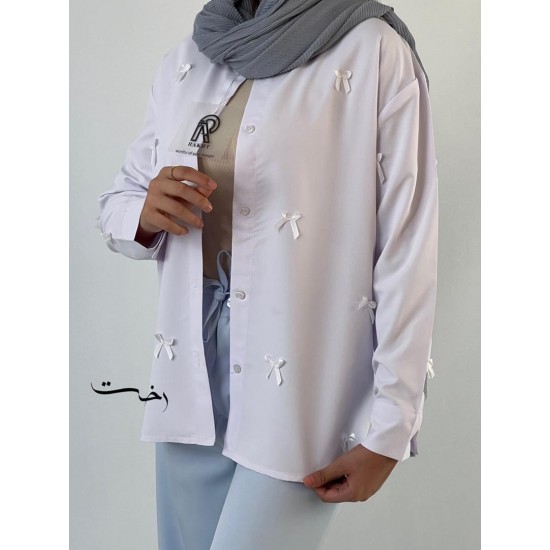شومیز دوشین پاپیونی شومیز دوشین پاپیونی