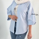 شومیز لینن پاستیلی