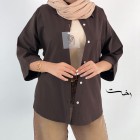 شومیز لینن پاستیلی