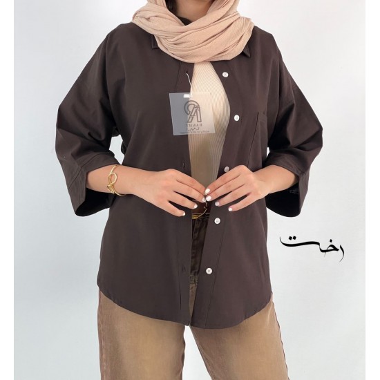 شومیز لینن پاستیلی