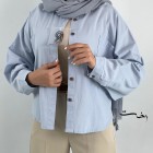 شومیز لینن باکسی