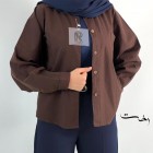 شومیز لینن باکسی