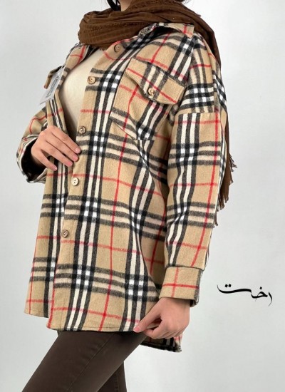 شکت چهارخونه جیب هفتی