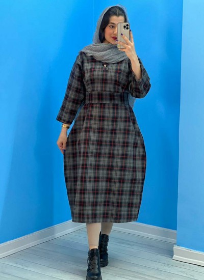 کفتان چهارخونه پایین هلال