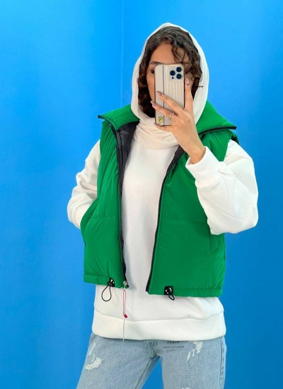 پافر وست کوتاه رنگی