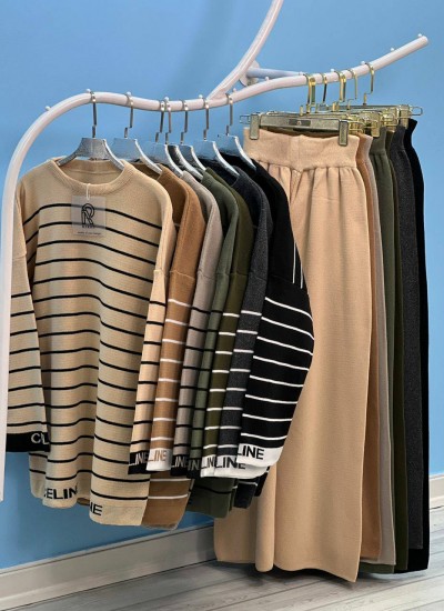 ست بلوز شلوار بافت celine ست بلوز شلوار بافت celine