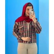 کت دو جیب طرحدار پشمی