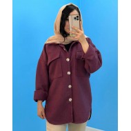 پالتو فوتر جلو دکمه