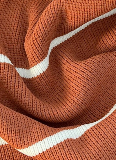 پیراهن بلند بافت راه راه 2