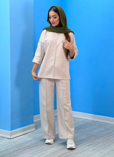 ست بلوز شلوار فوتر جلو دوخت ست بلوز شلوار فوتر جلو دوخت