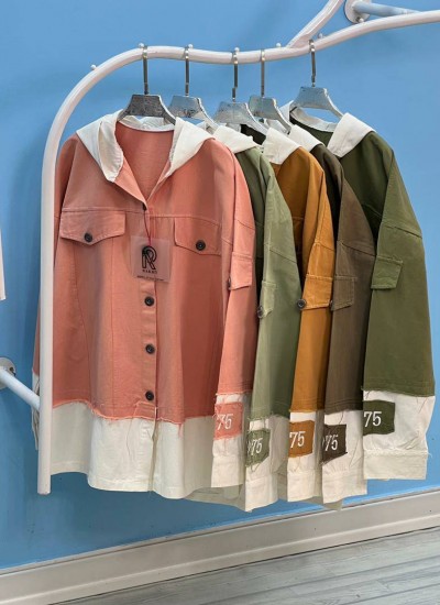 شومیز کتان کلاهدار شومیز کتان کلاهدار